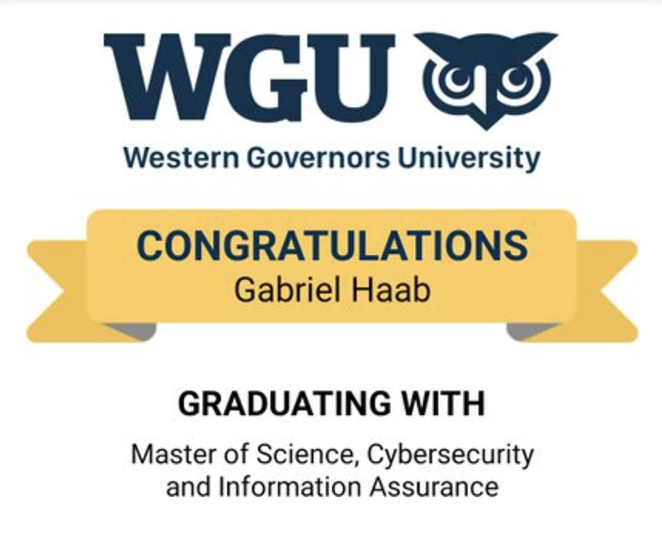 WGU MSCIA: My Journey and Key Takeaways